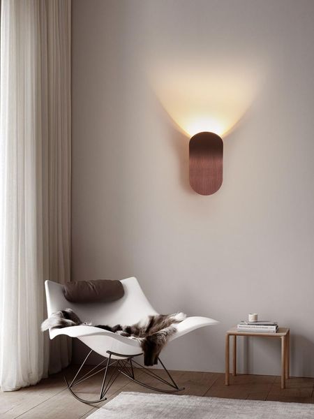 

wall lamps modern minimalist aluminum living room background lamp nordic restaurant study bedroom bedside gold brown black white