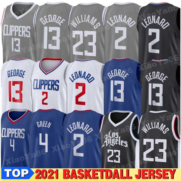 

2021 kawhi 2 basketball jersey leonard paul 13 george jerseyss city statement basketballs jerseys, Black;red
