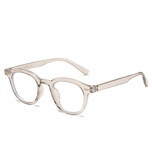 

trends office anti blue light glasses computer women blocking gaming men round anti-blue eyeglasses frame fashion sunglasses frames, Black