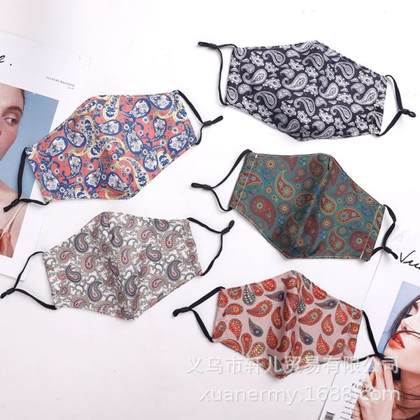 

cotton printed three dimensional black breathable personalized waist print mask washable
