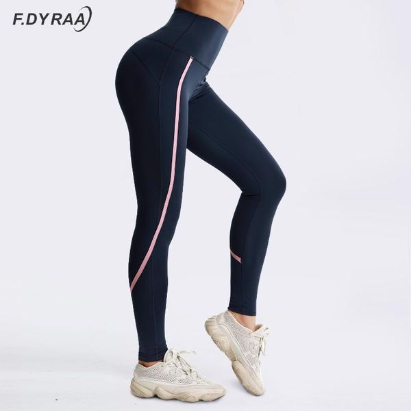 

yoga outfit f.dyraa women outdoors scrunch burunning legging gym squat training leggings female high waist stretch sports line pants