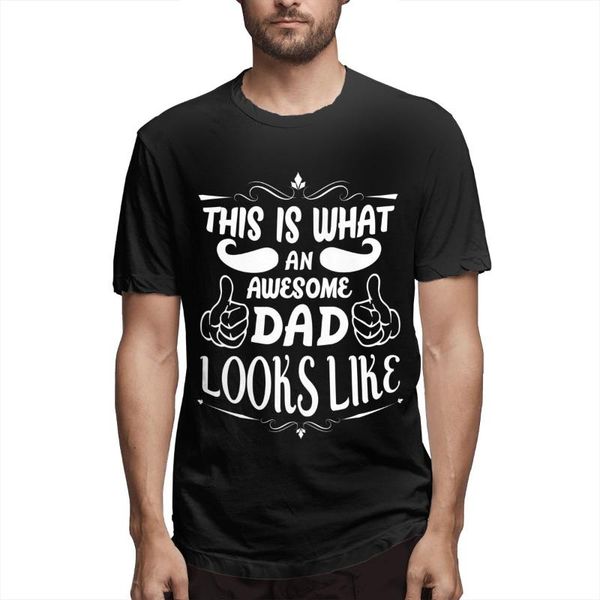 

men's t-shirts to my dad summer men t-shirt short sleeve 3d printed streetwear cotton o-neck, White;black