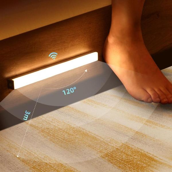 

night lights dropship motion sensor led light bedroom decoration wall staircase closet room aisle lighting