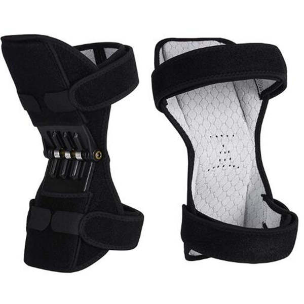 

huanwei wholesale knee brace support breathable compression sleeves with side stabilizers patella gel for arthritis elbow & pads, Black;gray