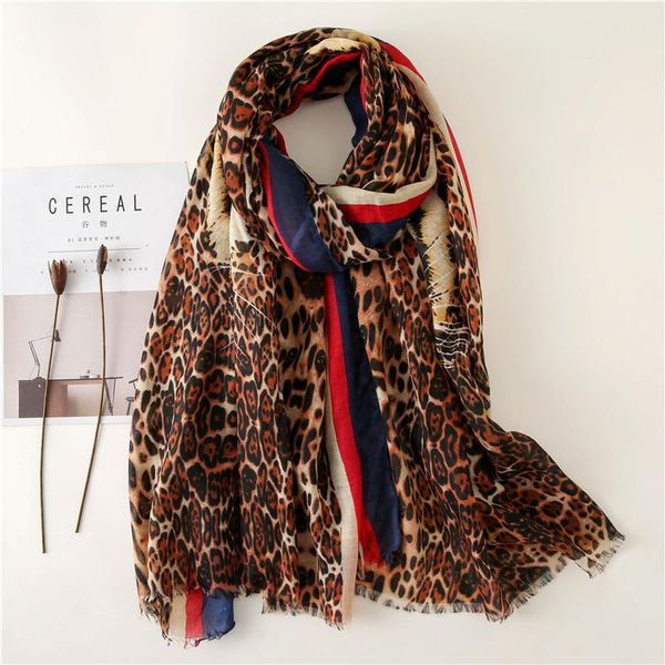 

scarves fashion design leopard dot tassel viscose shawl scarf neckerchief autumn winter foulards muslim hijab sjaal, Blue;gray