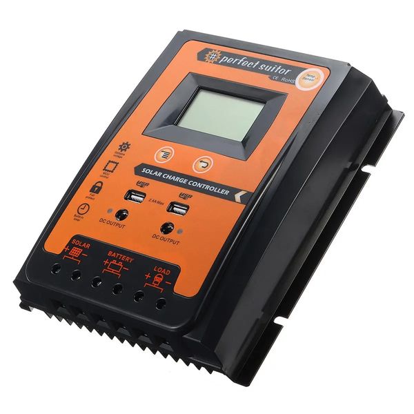 

mppt 30a/50a/70a solar panel controller charge battery regulator charging - 30a
