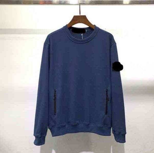 

2021ss men's hoodies jacket sweatshirts jumpers island clothing letter embroidery stone long sleeve pullover man casual, Black;brown