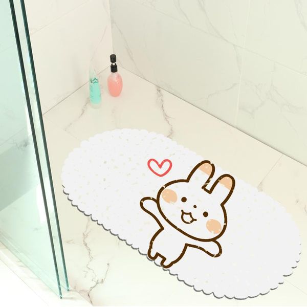 

manga series bathroom anti-slip mat toilet floor bathtub cartoon shower suction pvc bath set for children mats