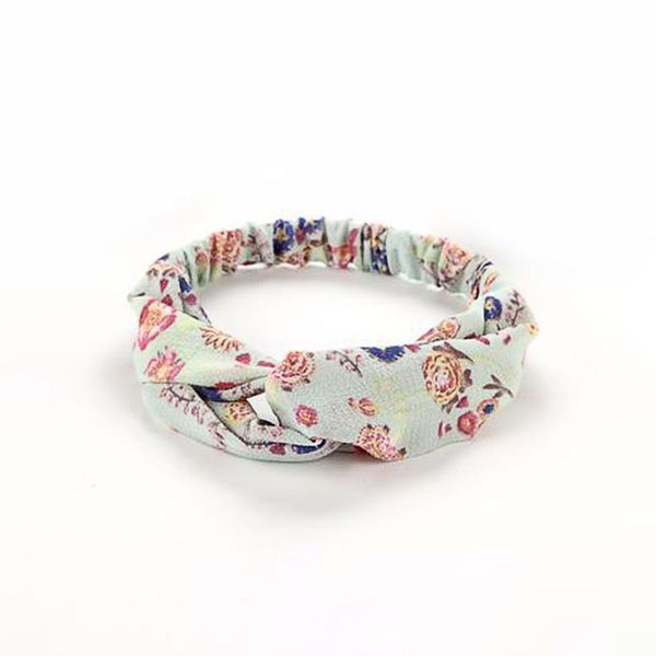 

hair clips & barrettes shuangr women girls floral print knot headband vintage hairband fashion headwear cute accessories, Golden;silver