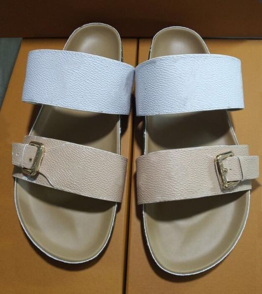 

189w latest men design women flip flops slippers fashion leather slides sandals ladies casual shoes, Black