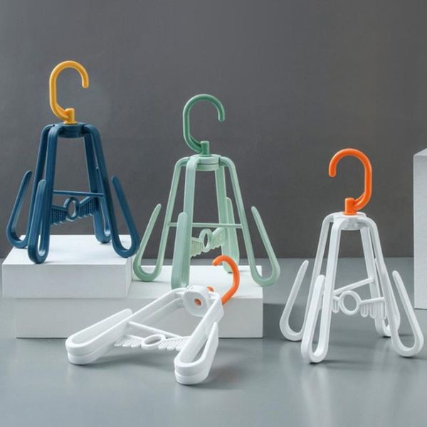 

hangers & racks multifunctional folding shoe rack hanging double hook windproof shoes sun rotating drying