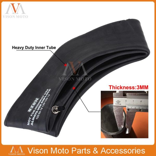 

motorcycle wheels & tires butyl rubber 18" 19" 21" heavy duty inner tube 3mm tire 100/90-18 120/100-18 100/90-19 120/100-19 9