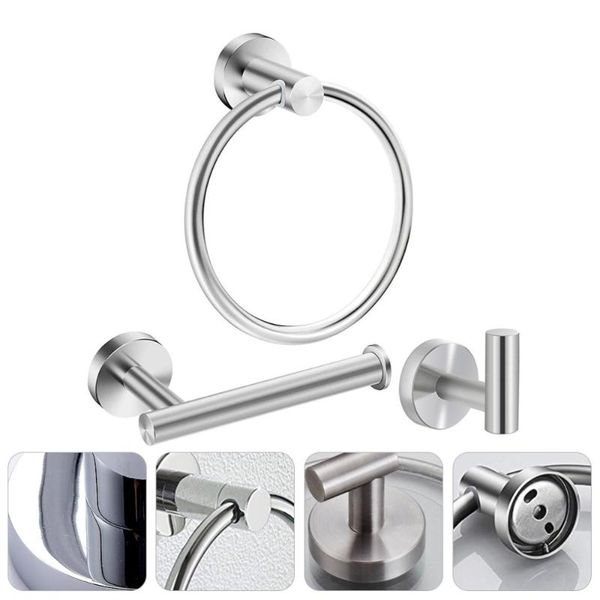 

napkin rings 3pcs bathroom towel ring paper storage rack hanging rod supplies