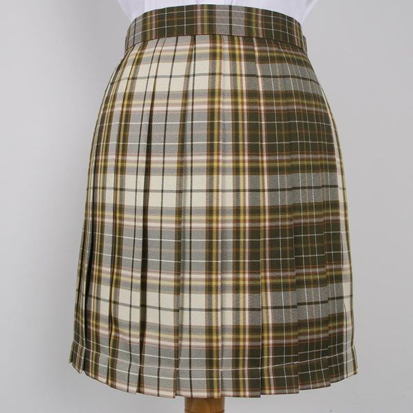 

skirts sweet women's amber color plaid skirt jk girl japanese school uniform short pleated a-line necktie bow tie, Black