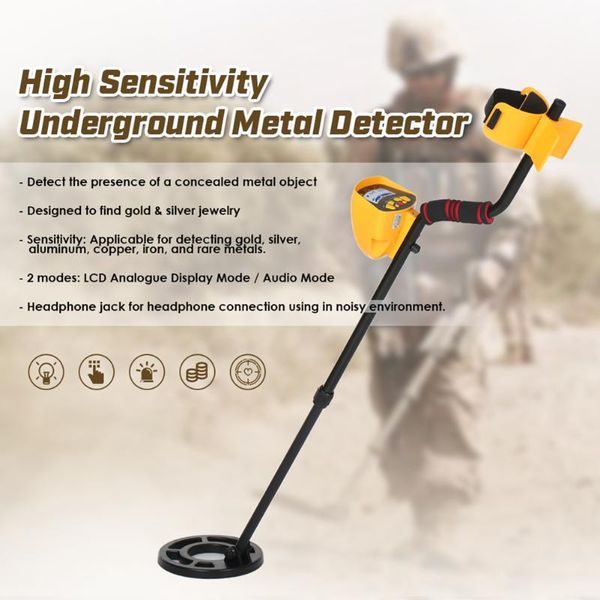 

metal detectors underground detector wiring depth gold treasure pinpointer finder professional detecting tool waterproof coil