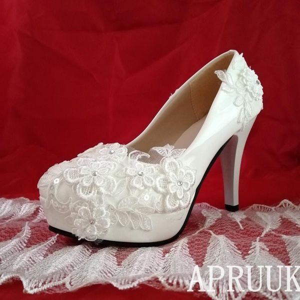 

dress shoes 11cm super high thin heels platforms wedding pumps bride fashion designer ladies party proms woman's shoe, Black
