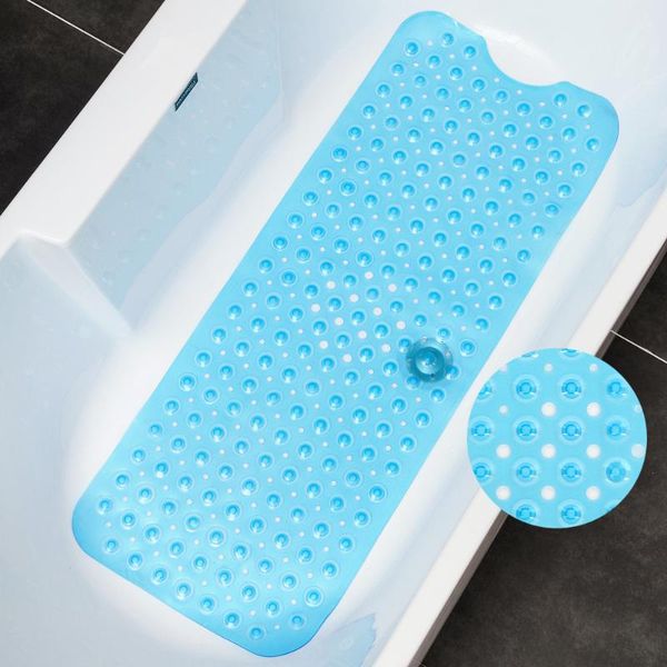 

bath mats 100Ã40cm bathtub mat pvc lengthened bathroom non-slip shower room foot with suction cup