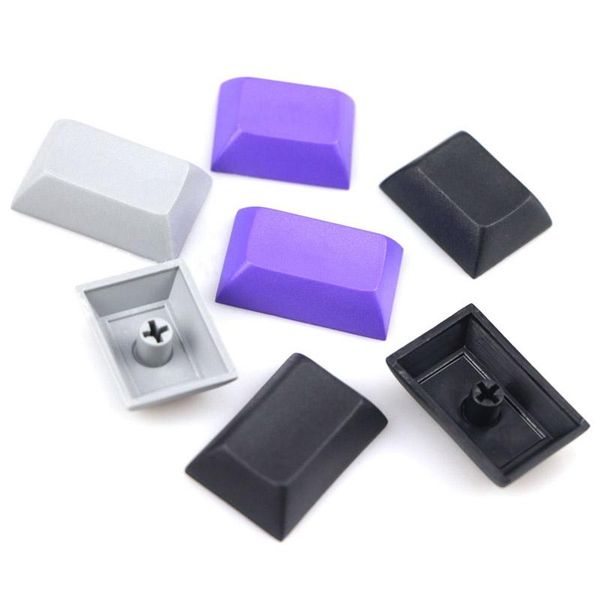 

keyboards 1.25u 1.5u pbt keycaps 4 colors, suitable for most mechanical keyboards, purple gray and black