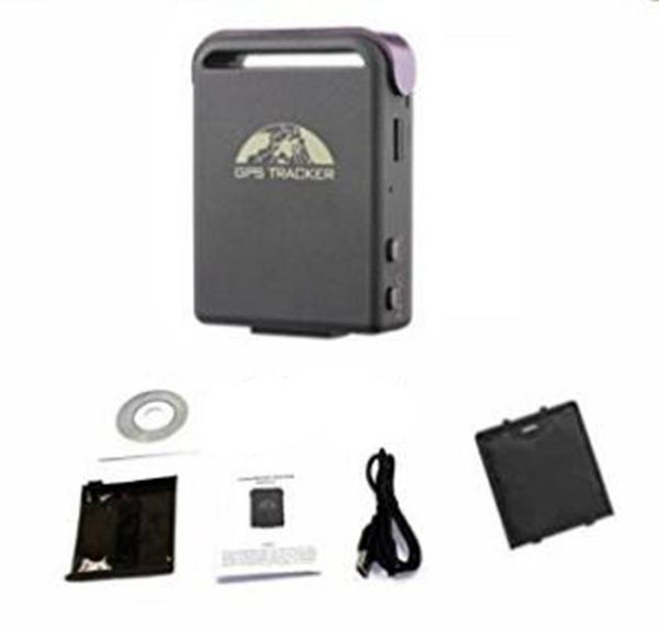 

vehicle gps tracker tk102b hard-wired charger car gsm gprs tracking device alarm system anti-lost
