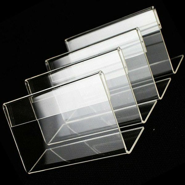

frames 20pcs acrylic display stand sign tags card labels