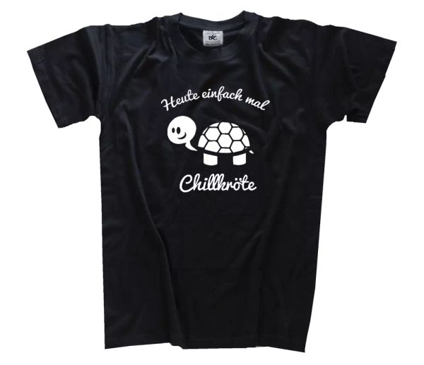 

heute simple times chillkroete - turtle chilling laze t-shirt s - 3xl, White;black