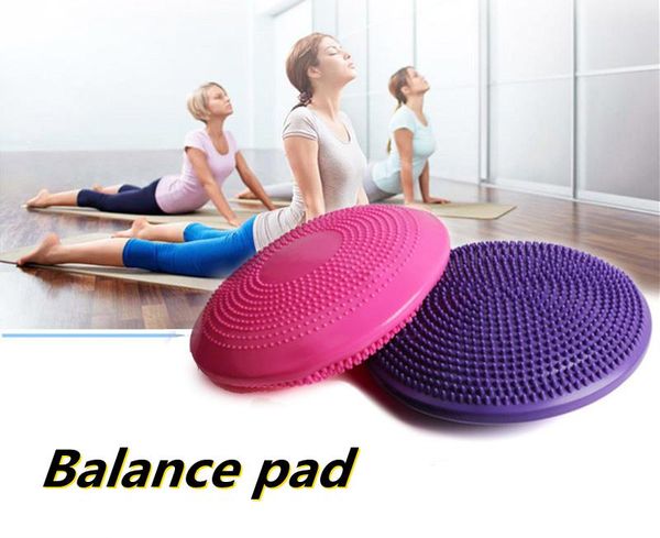 

yoga balls massage pad wheel stability disc cushion mat fitness exercise training ball
