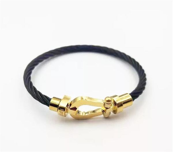 

fred rope bracelet femme 925 sterling silver brand bracelet for fashion women fred bijoux, Black