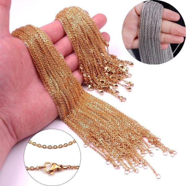 

wholesale retail stainless steel choker cross necklace chain jewelry accessories punk style bohemian diy friend gift goth link chains, Silver