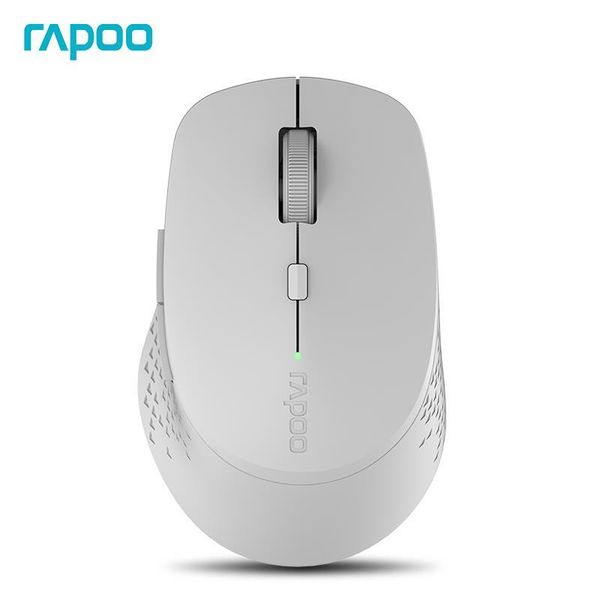 

mice rapoo m300g usb support bluetooth 2.4g wireless gaming mute office mouse 1600 dpi 6 buttons ergonomic for gamer pc