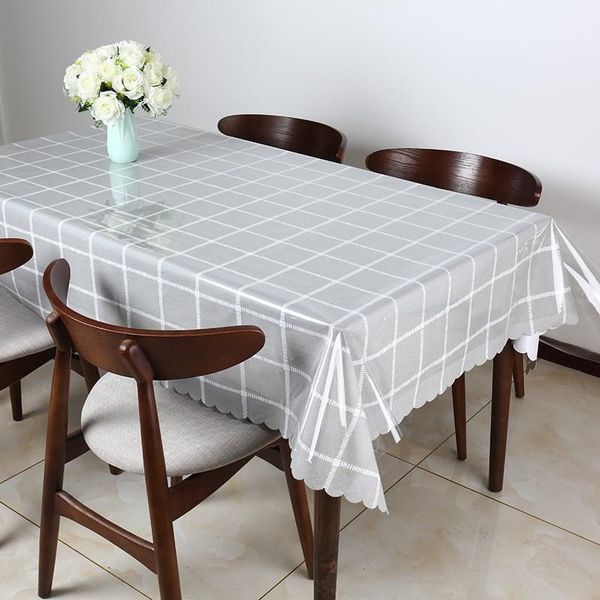 

waterproof protective transparent pvc plastic rectangle round glass soft 0,16mm thick table cloth
