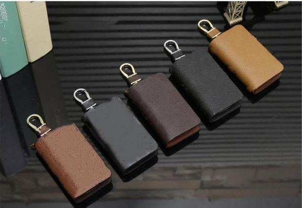 

new style key wallets car keychain mini wallet designer fashion womens mens credit card holder coin purse bag charm come with box253q, Red;blue