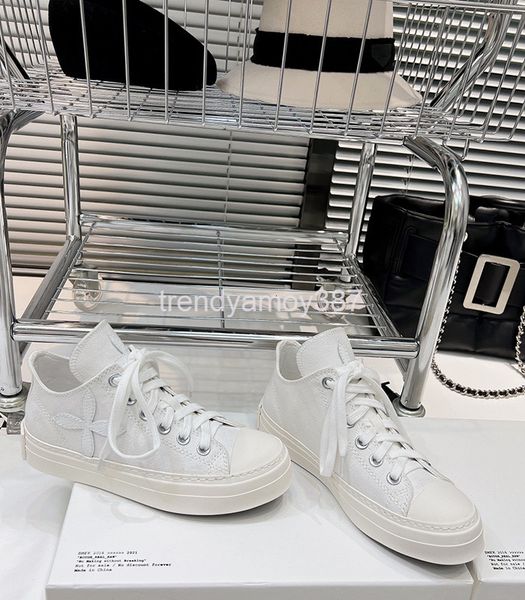 

boots cruciform low canvas shoes women's versatile ins trendy thick soled casual board wandering sneakers single, Black