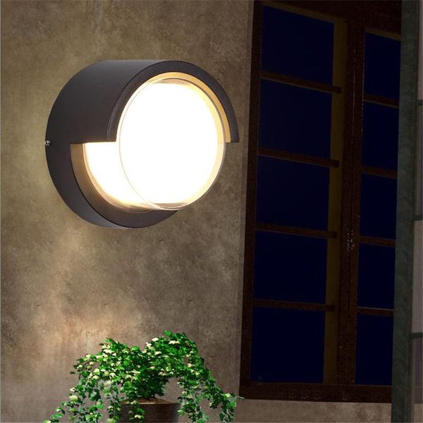 

outdoor waterproof walkway front door lamp villa garden balcony porch wall light modern corridor lighting fixture lamps