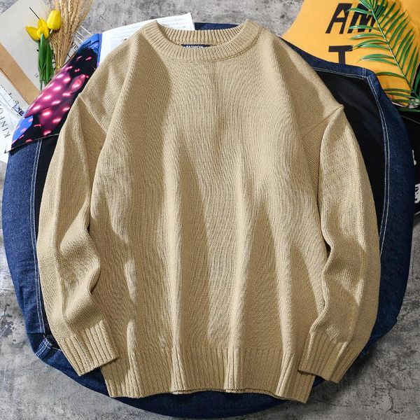 

men's sweaters winter sweater harajuku men clothing o-neck slim casual couple pullovers male student knitted shirt, White;black