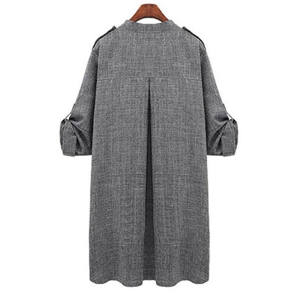 

women's jackets women clothes polyester's coats sleeve pulling long style simple casual wear., Black;brown