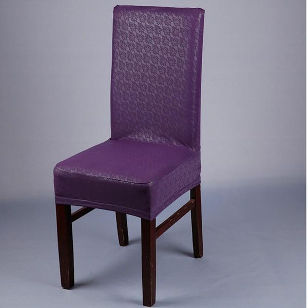 

chair covers pu leather fabric solid color cover waterproof dining seat el wedding protector 2/4/6 pcs