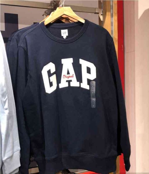 

brand hoodie xu gap men's and women's carbon soft ground fleece sweater 735903, Black