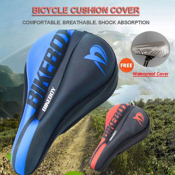 

bike saddles bicycle cushion cover thickened super comfortable silicone 3d gel saddle seat riding equipment