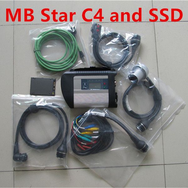 V2023.09 MB STAR C4 PROGRAMADOR DE ECU SD CONNECT C4 Ferramenta de diagnóstico OBD2 Scanner com SSD Win10