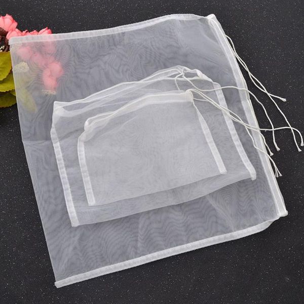 

storage bags liquid nylon food filter 4 sizes handy for milk tea fruit juice coffee wine mesh accessories