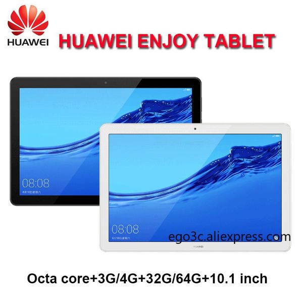 

tablet pc huawei enjoy 10.1 inch kirin 659 octa core 3g ram 32g rom wifi/lte 5100mah 1920 x 1200 android 8.0