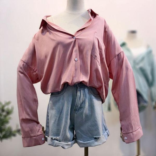 

women's blouses & shirts loose casual oversize fashion summer women, White
