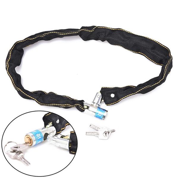

bike locks 1pcs reinforced metal heavy motorbike motorcycle bicycle chain lock accessories