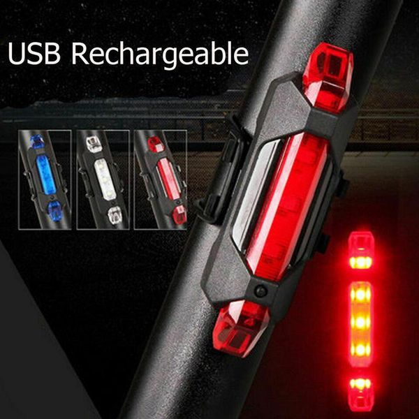 

rechargeable bike tail light cycling warning bicycle rear lamp bhd2 lights