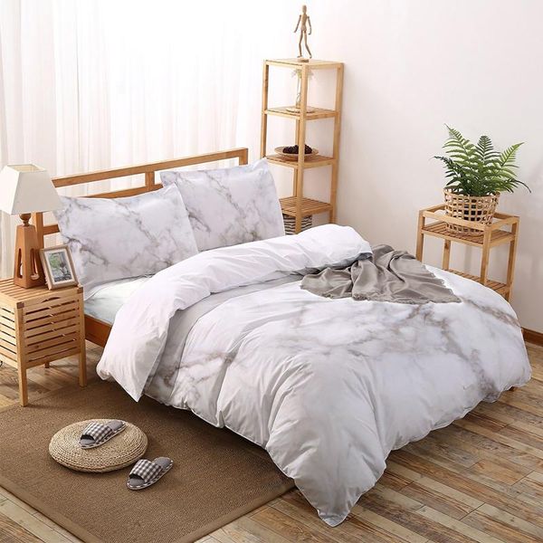 

bedding sets marble agate duvet cover set home textile bedclothes comforter luxury bedroom sheet