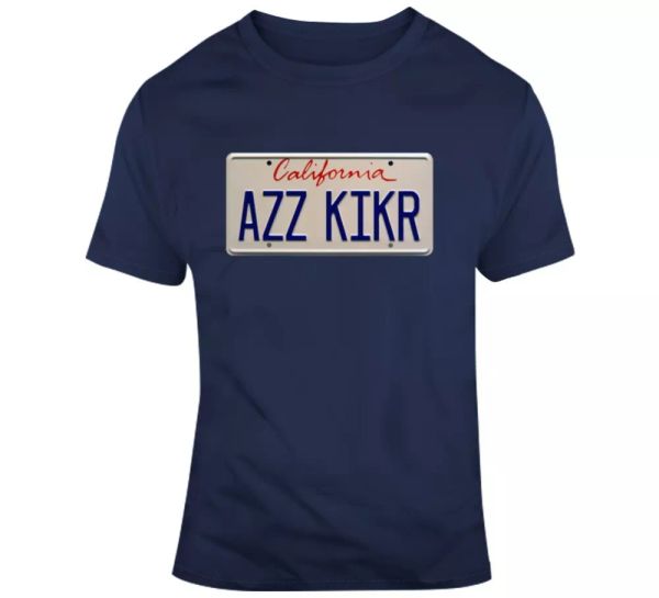

azz kikr con air fbi parody funny movie fan t shirt, White;black