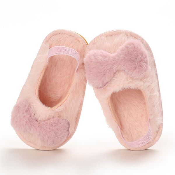 

first walkers 0-18m born infant baby girls crib shoes children soft plush cute bow big bow-knot princess non-slip toddler gifts