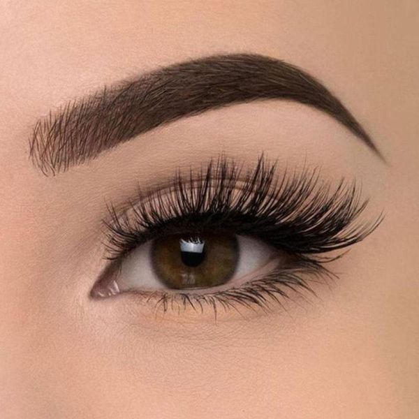 

false eyelashes 3pair lashes 3d mink strip lash reusable crisscross dramatic lightweight invisible band eye