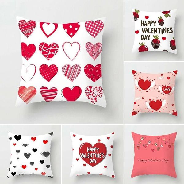 

cushion/decorative pillow valentine's day cushion cover throw waist case sofa home decorative pillows living room pillowcase
