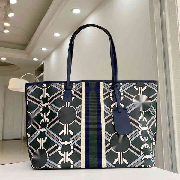 

luxury handbags and storage 2021tb leather printed one shoulder portable fashion trend casual women's bag shopping
